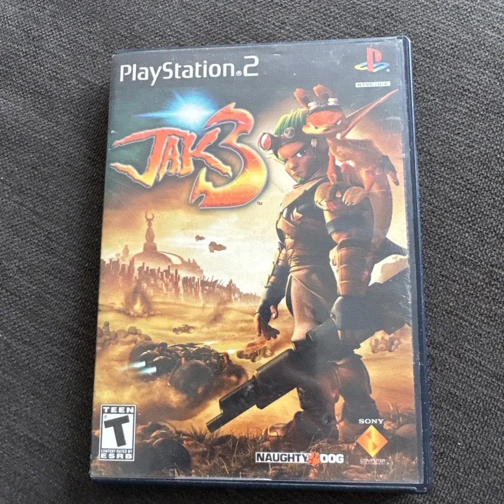 Jak 3 For PlayStation 2 PS2 2004 By Naughty Dog Complete In Case With Manual
